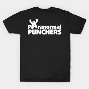 Paranormal Punchers Double Sided Logo and Comic Book Cover T-Shirt